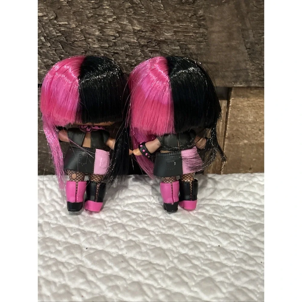 LOL Surprise! Doll, Hairgoals Wave 2‎ Metal Babe Lot Of 2 Doll Only